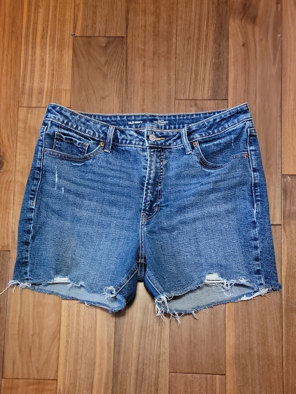 Old Navy High-Rise OG Straight Denim Jean Shorts